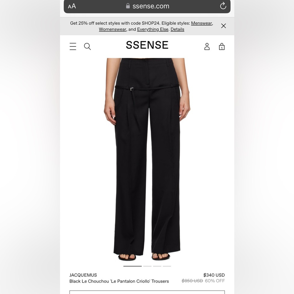 Jacquemus Pants